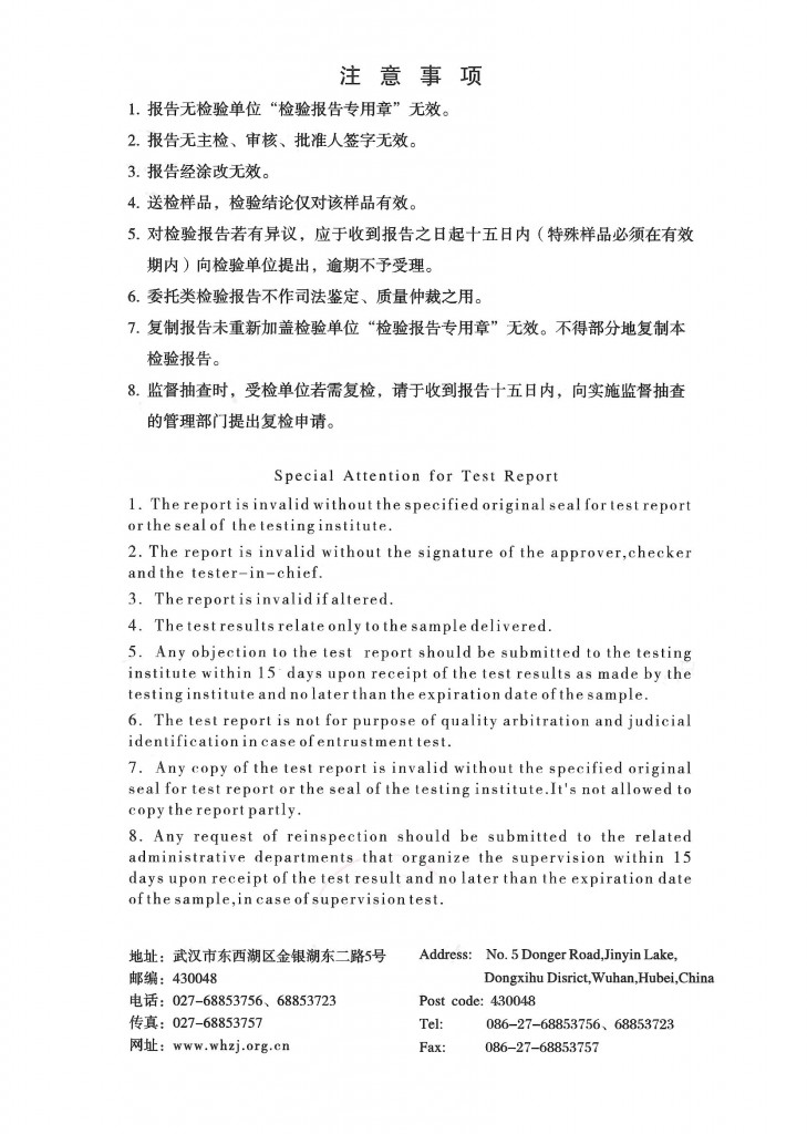 Noproblem Ion Balance Test Report (Pg 2/6)