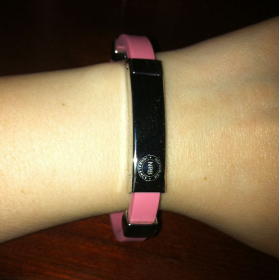 P054 Health Bracelet Pink Customer Testimonial