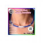 Noproblem Ion Balance Health Necklace P046 (Blue)