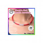 Noproblem Ion Balance Health Necklace P046 (Red)