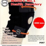 Noproblem Unisex Freesize Bio Knee Pad 3000 ions 6000 gauss P097