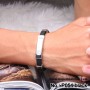 Noproblem Ion Balance Health Bracelet (P054) (Black)
