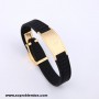 Waterproof Stylish Gold Plated Tourmaline, Germanium Energy Health Bracelet