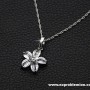 Stainless Steel Chain Swarovski Crystal necklace