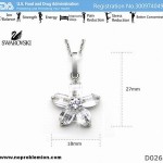 42cm Swarovski Crystal Stainless Steel Necklace