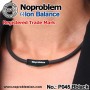 Unisex Black Waterproof Improve Concentration Wellness Necklace