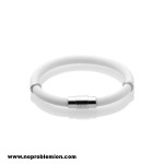 P094 waterproof white sporty health bracelet