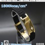 Black Silicone Negative Ion Energy Health Bracelet D008