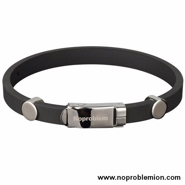 noproblem ion balance health bracelet P023 black Noproblem Ion Balance