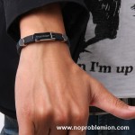 noproblem ion balance health bracelet P023 black fashion