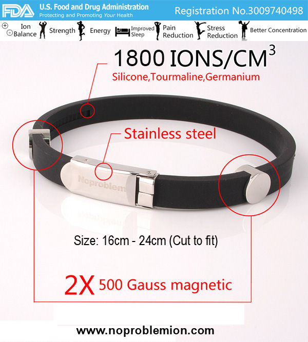 noproblem ion balance health bracelet P023 details