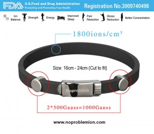 noproblem ion balance health bracelet P023 details