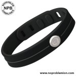 noproblem ion balance health bracelet P101 grey