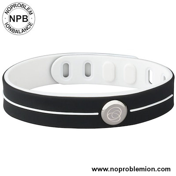 noproblem ion balance health bracelet P101 white