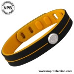 noproblem ion balance health bracelet P101 yellow
